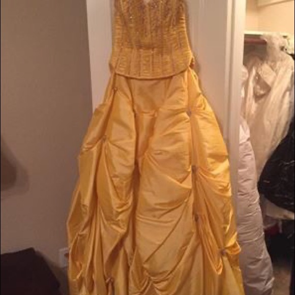 Belle Inspired Prom Dress Belle Inspired Prom Dress